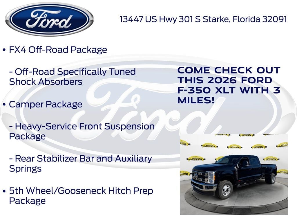 2026 Ford F-350SD XLT DRW 623A