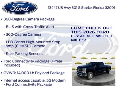 2026 Ford F-350SD XLT DRW 623A