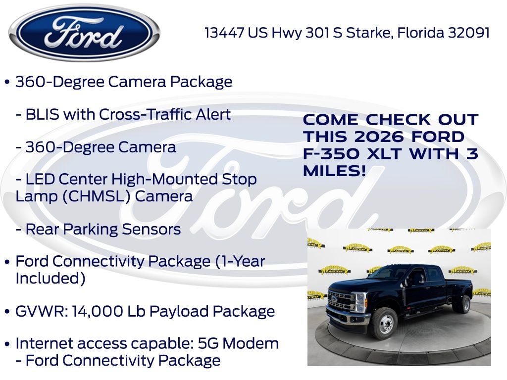 2026 Ford F-350SD XLT DRW 623A