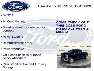 2026 Ford F-350SD XLT DRW 623A