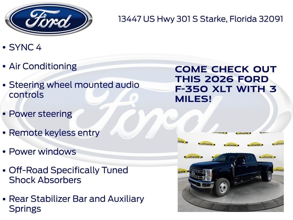 2026 Ford F-350SD XLT DRW 623A