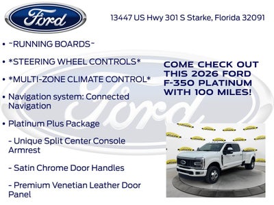 2026 Ford F-350SD Platinum DRW 723A