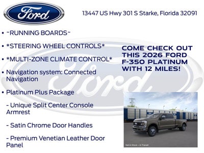 2026 Ford F-350SD Platinum 723A