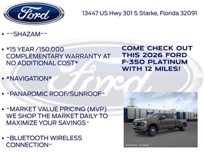 2026 Ford F-350SD Platinum 723A