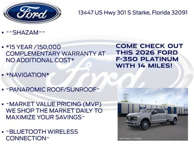 2026 Ford F-350SD Platinum 723A