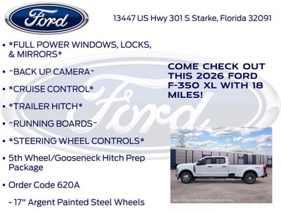 2026 Ford F-350SD XL DRW 620A