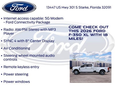 2026 Ford F-350SD XL DRW 620A