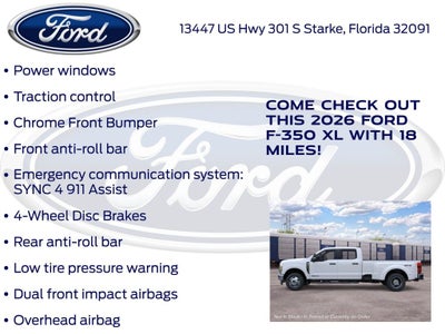 2026 Ford F-350SD XL DRW 620A