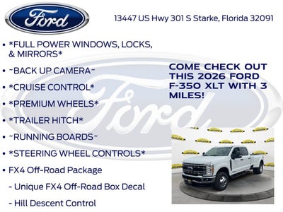 2026 Ford F-350SD XLT DRW 623A