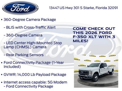2026 Ford F-350SD XLT DRW 623A
