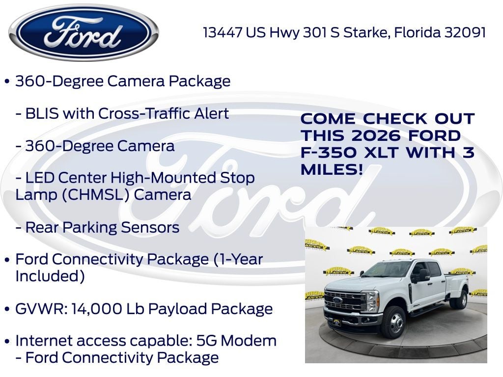 2026 Ford F-350SD XLT DRW 623A
