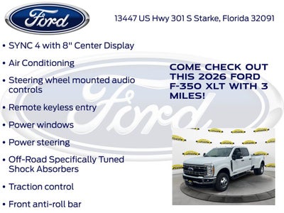 2026 Ford F-350SD XLT DRW 623A