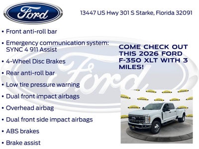 2026 Ford F-350SD XLT DRW 623A