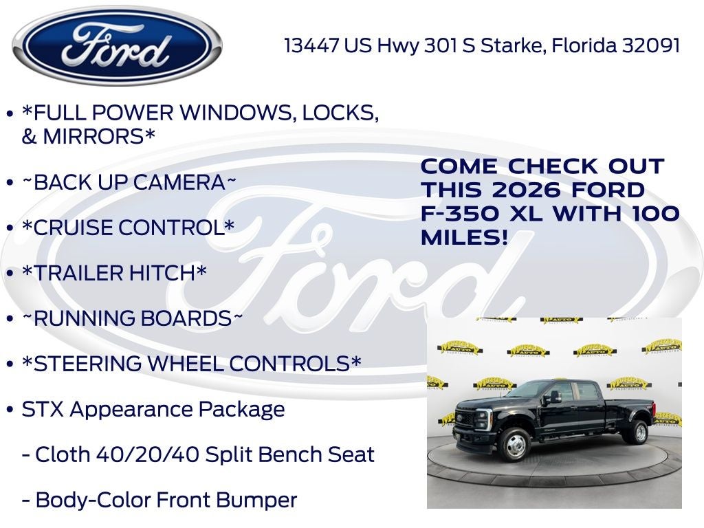 2026 Ford F-350SD XL DRW 620A