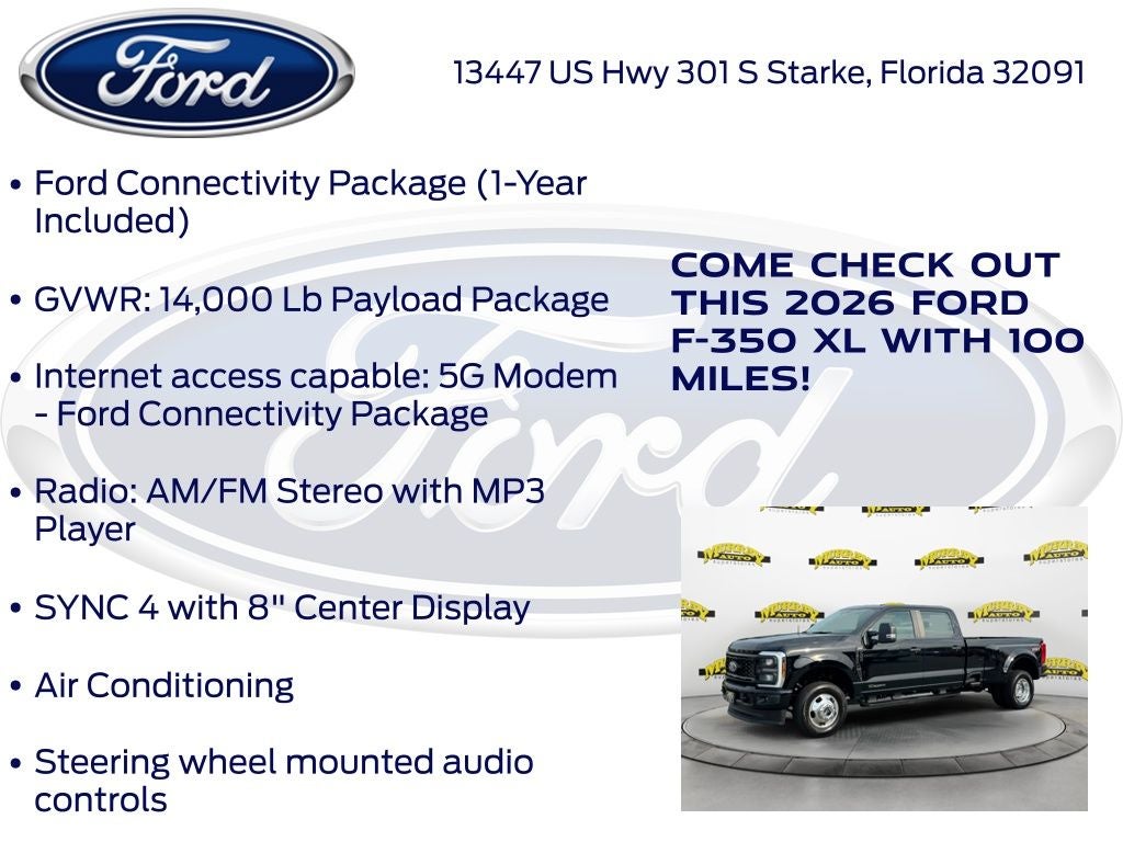 2026 Ford F-350SD XL DRW 620A