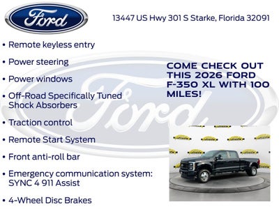 2026 Ford F-350SD XL DRW 620A