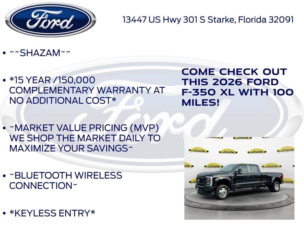 2026 Ford F-350SD XL DRW 620A