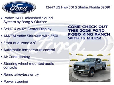 2026 Ford F-350SD King Ranch 720A