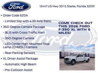 2026 Ford F-350SD XL DRW 620A
