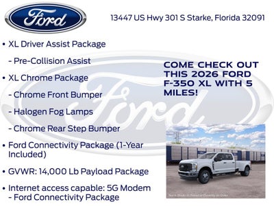 2026 Ford F-350SD XL DRW 620A