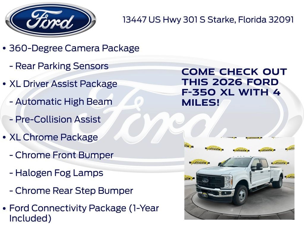 2026 Ford F-350SD XL DRW 620A