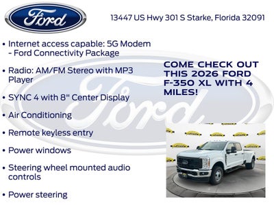 2026 Ford F-350SD XL DRW 620A