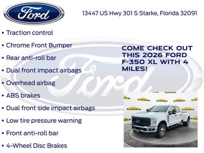 2026 Ford F-350SD XL DRW 620A