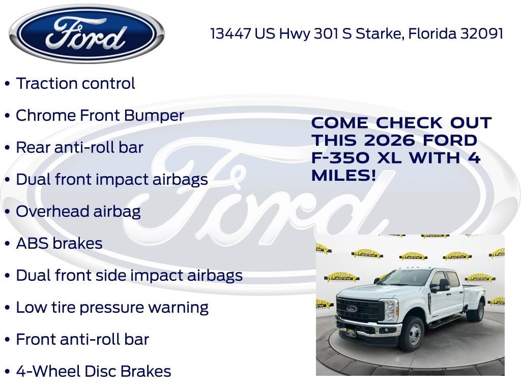 2026 Ford F-350SD XL DRW 620A