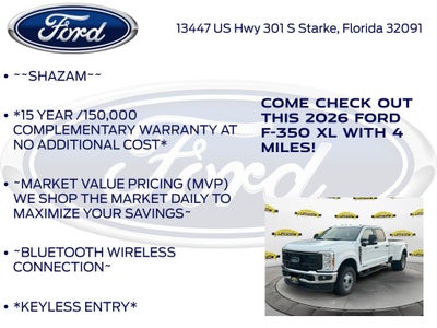 2026 Ford F-350SD XL DRW 620A