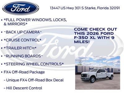 2026 Ford F-350SD XL DRW 620A