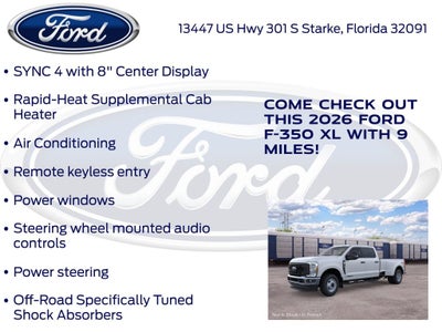 2026 Ford F-350SD XL DRW 620A