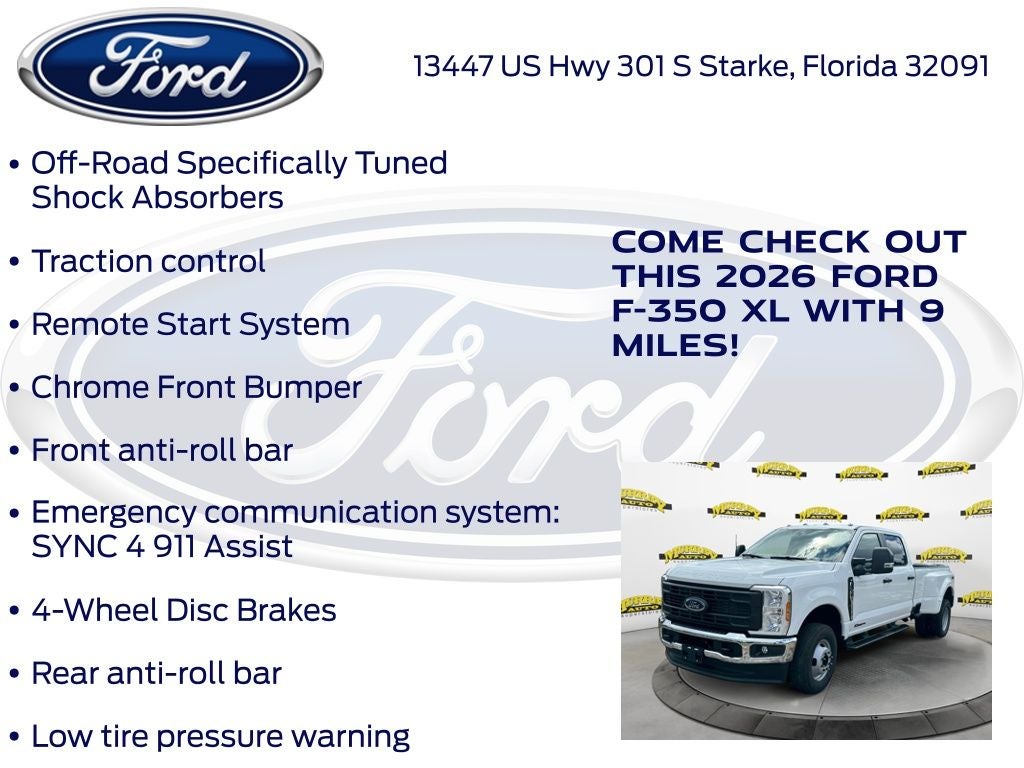 2026 Ford F-350SD XL DRW 620A