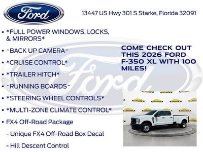 2026 Ford F-350SD XL DRW 620A
