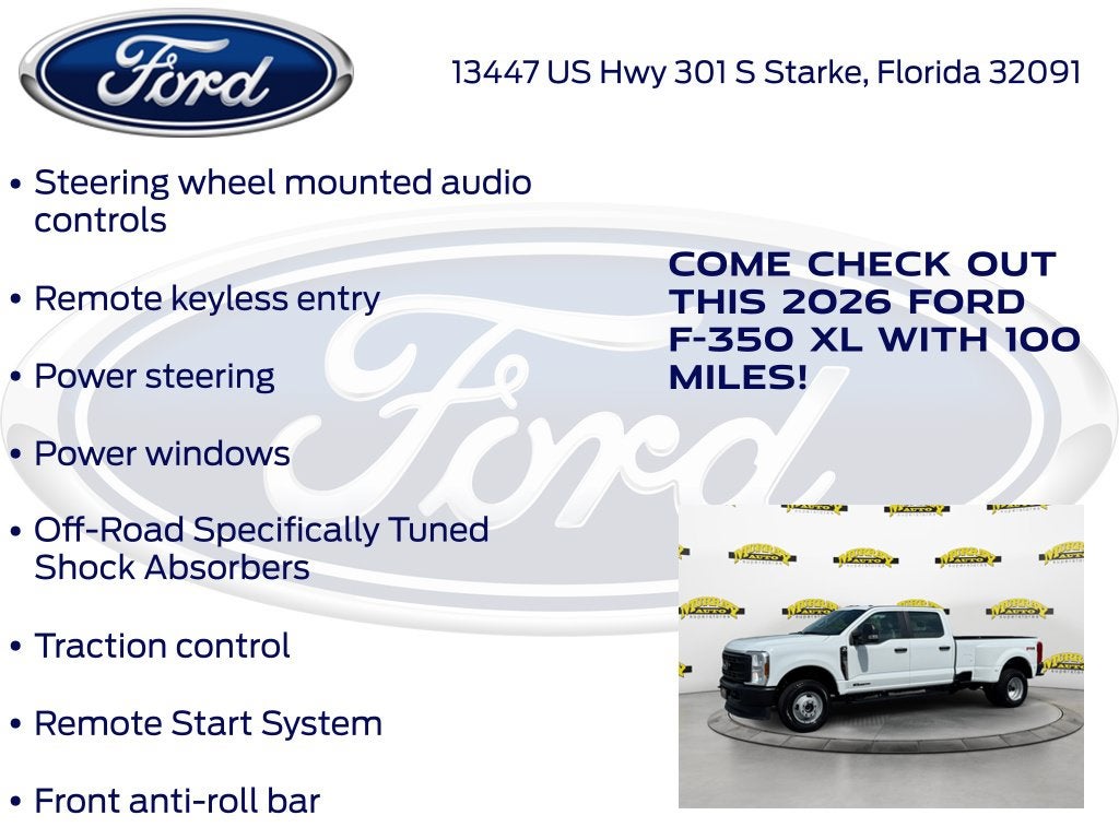 2026 Ford F-350SD XL DRW 620A