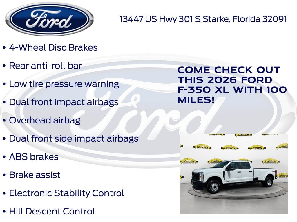 2026 Ford F-350SD XL DRW 620A