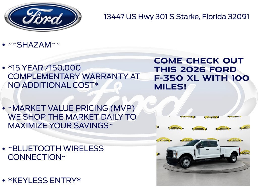 2026 Ford F-350SD XL DRW 620A