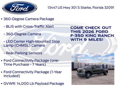 2026 Ford F-350SD King Ranch 720A