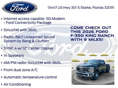 2026 Ford F-350SD King Ranch 720A