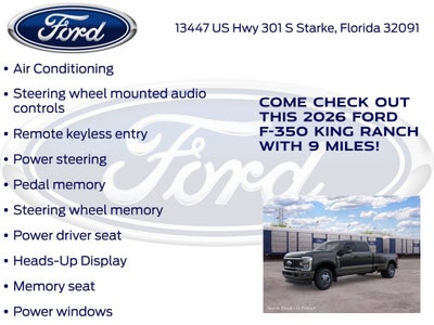 2026 Ford F-350SD King Ranch DRW 720A