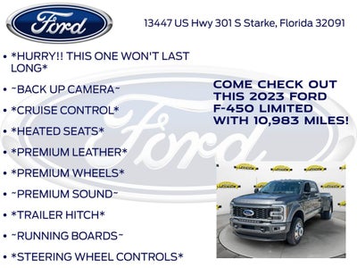2023 Ford F-450SD Limited DRW