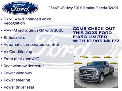2023 Ford F-450SD Limited DRW