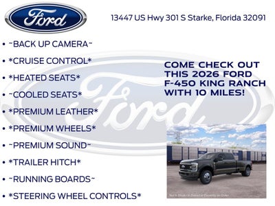 2026 Ford F-450SD King Ranch DRW 770A