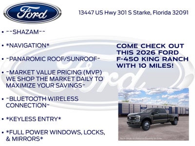 2026 Ford F-450SD King Ranch DRW 770A