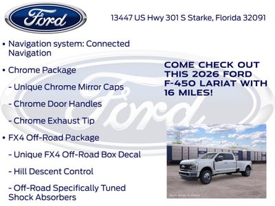 2026 Ford F-450SD Lariat DRW 678A