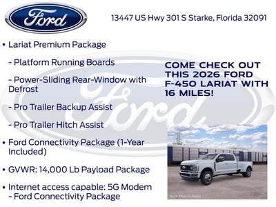 2026 Ford F-450SD Lariat DRW 678A