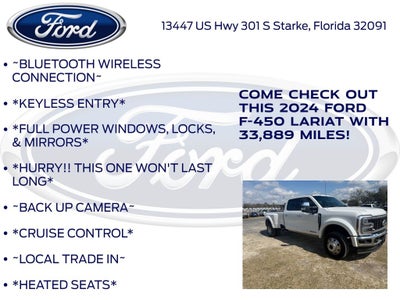 2024 Ford F-450SD Lariat DRW