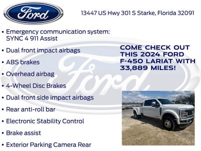 2024 Ford F-450SD Lariat DRW