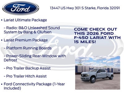 2026 Ford F-450SD Lariat DRW 678A
