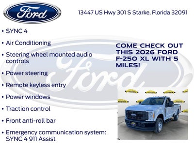 2026 Ford F-250SD XL 600A