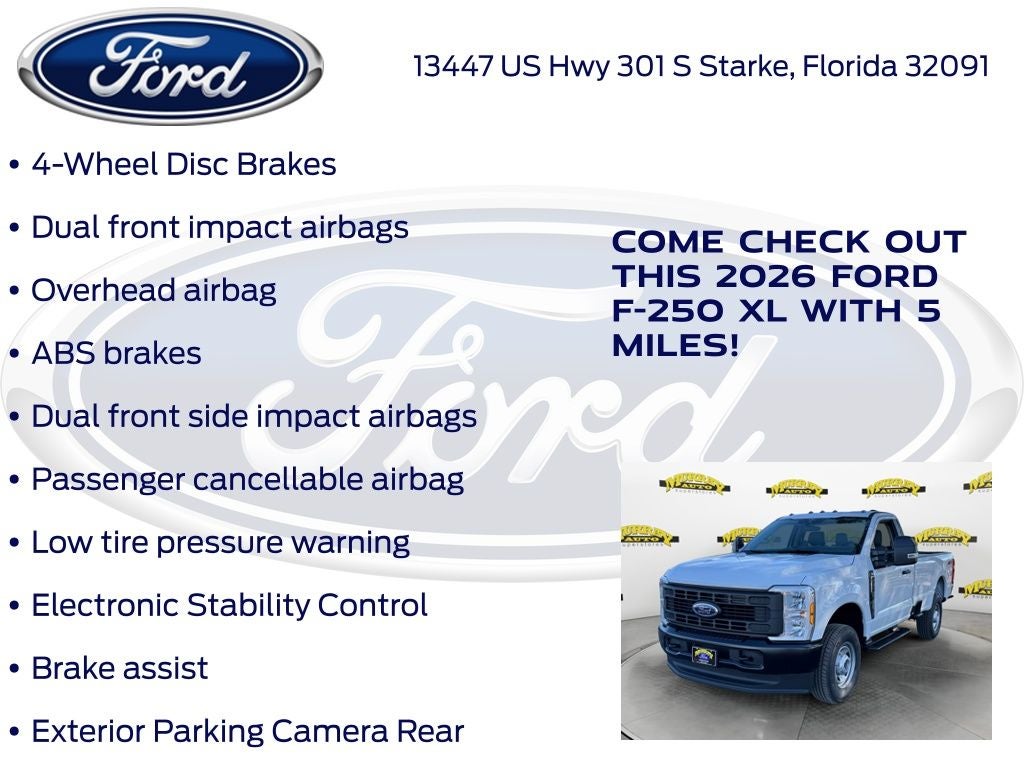 2026 Ford F-250SD XL 600A